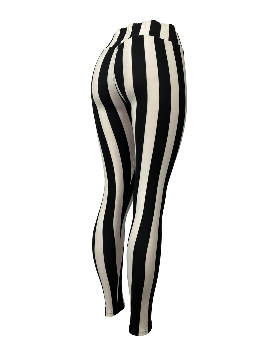 Beetlejuice Black White Stripes