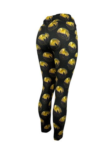 Black Cat and The Moon