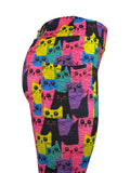 Funky Colorful Cats