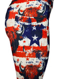 Patriotic Highland Cows