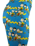 Peanuts Characters yellow chevron