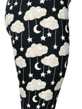 Bedtime Stories - Clouds with Stars & Moon