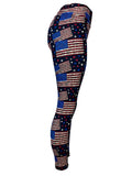 Red, White & Blue Stars With A Mosaic American Flag