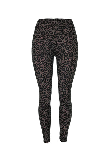 Pink & Black Jaguar, Leopard Print