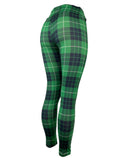 St. Patrick's Classic Irish Plaid Green, Black & White